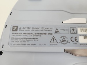 Thumbnail image of Zoneare Z.One Ultra SmartCart & Scan Engine Ultrasound System Lab