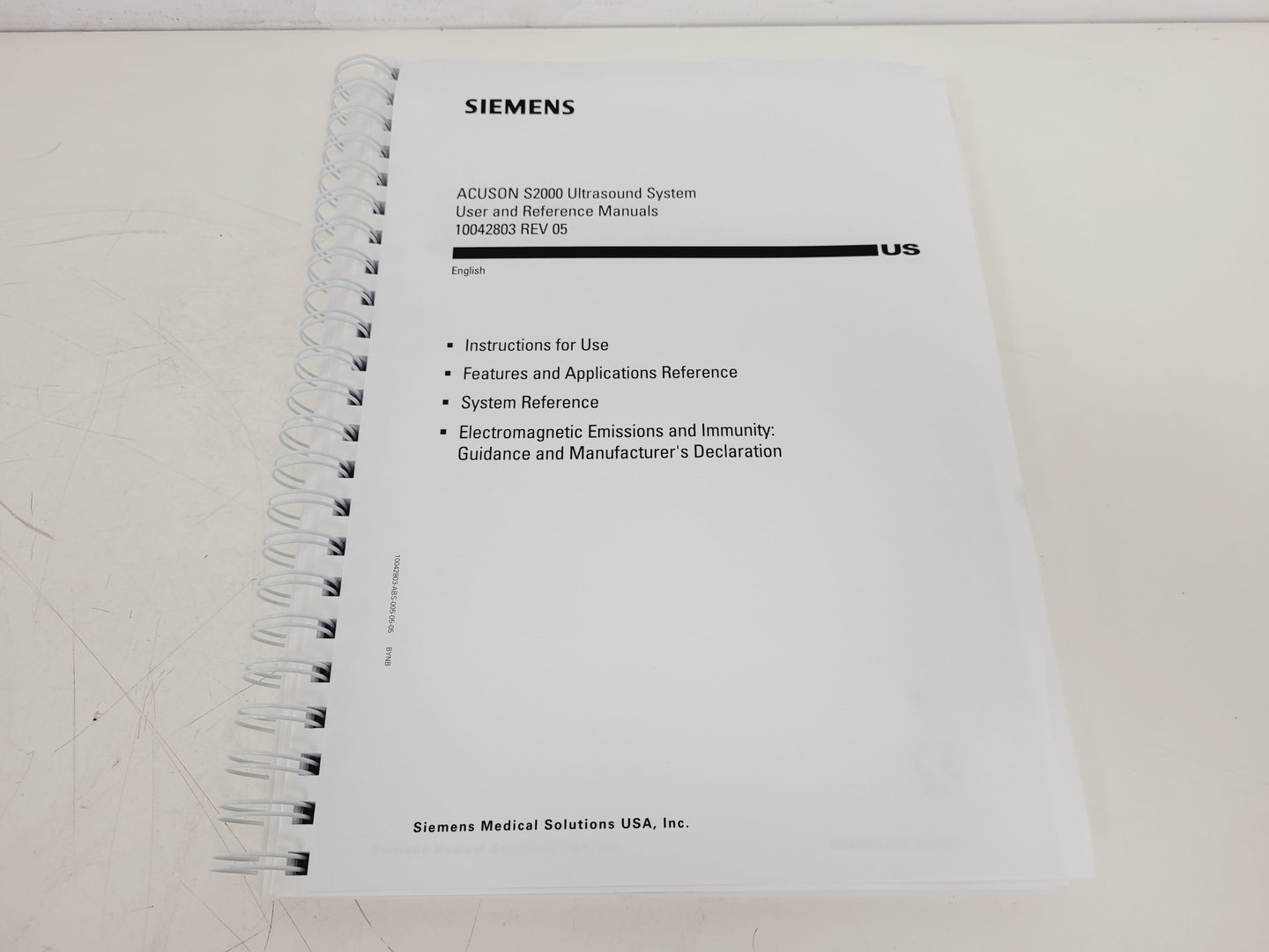 Image of Siemens Acuson S2000 Diagnostic Ultrasound System