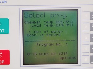 Thumbnail image of Rodwell Genesis MP25 Benchtop Autoclave Lab
