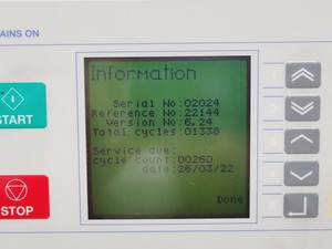 Thumbnail image of Rodwell Genesis MP25 Benchtop Autoclave Lab