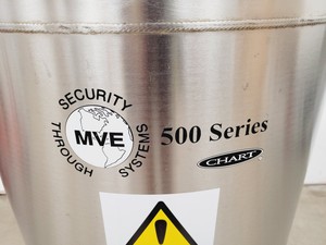 Thumbnail image of Chart MVE 500 Series MVE510AF-GB Liquid Nitrogen Tank Dewar