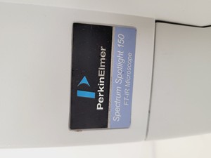 Thumbnail image of Perkin Elmer Spectrum Spotlight 150 FT-IR Microscope & Spectrum 65 Spectrometer 