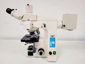 Thumbnail image of Carl Zeiss Axioskop Fluorescence Microscope w/ 6 x Objective ACHROSTIGMAT Lab