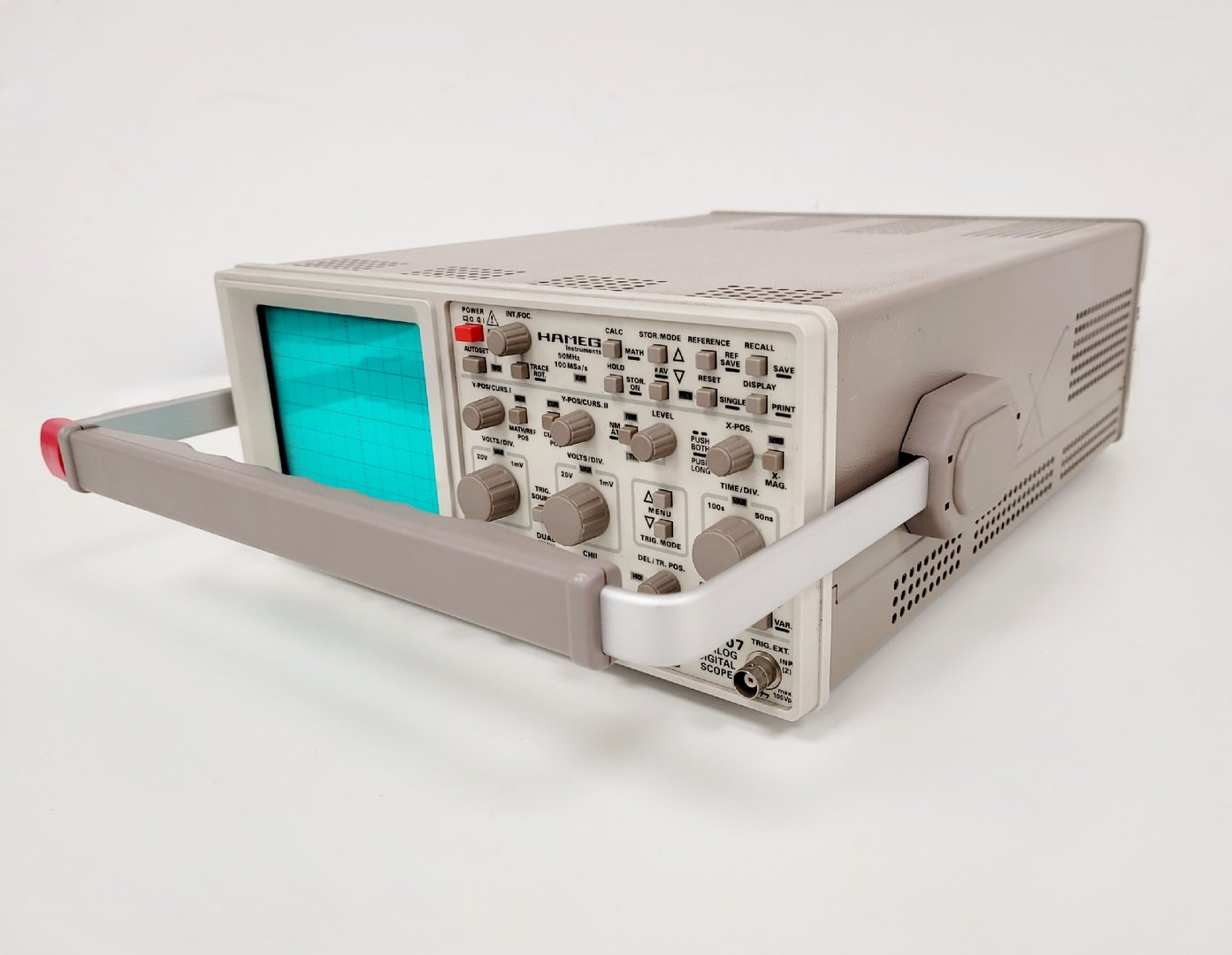 Image of HAMEG HM507 Analogue Digital Oscilloscope Lab