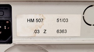 Thumbnail image of HAMEG HM507 Analogue Digital Oscilloscope Lab
