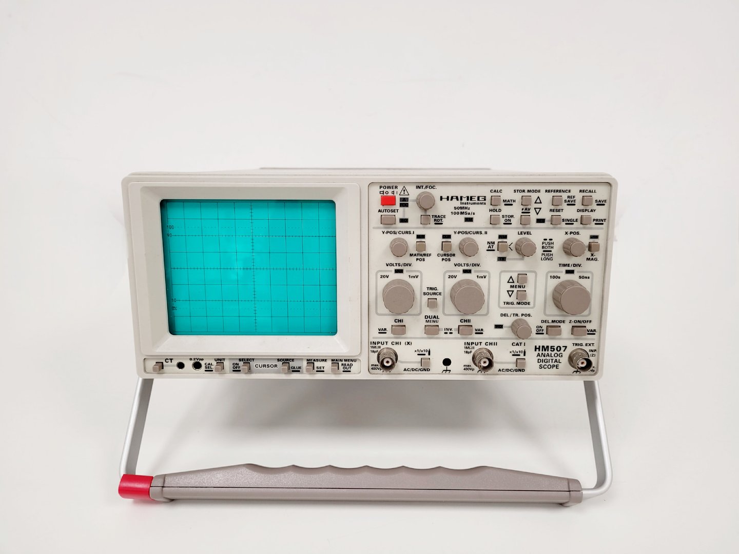 Image of HAMEG HM507 Analogue Digital Oscilloscope Lab