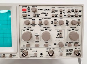 Thumbnail image of HAMEG HM507 Analogue Digital Oscilloscope Lab