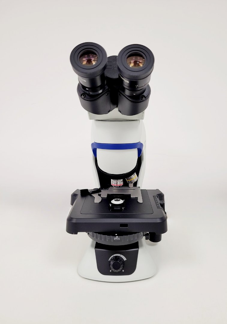 Image of Olympus CX43 CX43RF Biological Microscope w/ 4x Objectives Lab