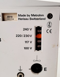 Thumbnail image of Metrohm 718 Stat Titrino w/ Keyboard Lab Spares/Repairs