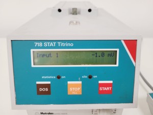 Thumbnail image of Metrohm 718 Stat Titrino w/ Keyboard Lab Spares/Repairs