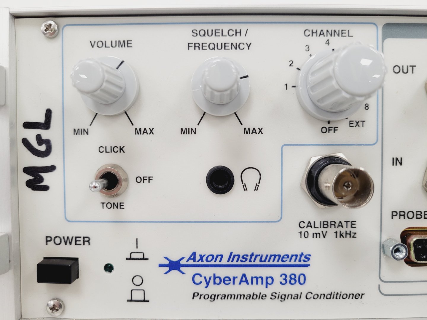 Image of Axon Instruments CyberAmp 380 Programmable Signal Conditioner Amplifier Lab