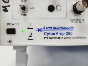 Thumbnail image of Axon Instruments CyberAmp 380 Programmable Signal Conditioner Amplifier Lab