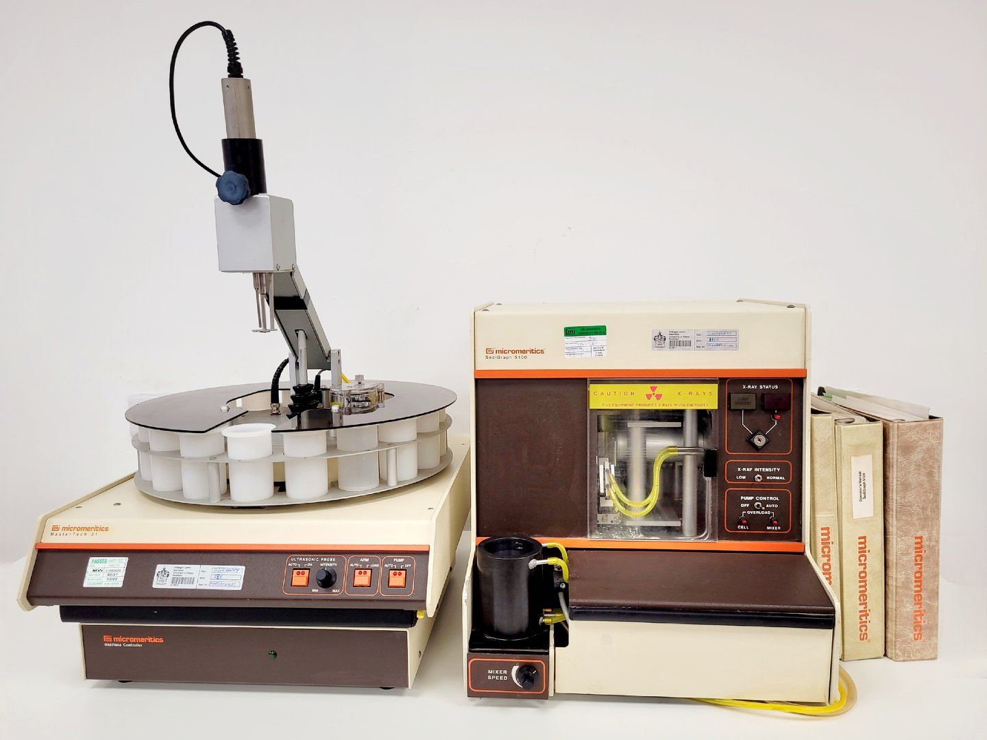 Image of Micromeritics SediGraph 5100 Particle Analysis System & MasterTech 051 Lab