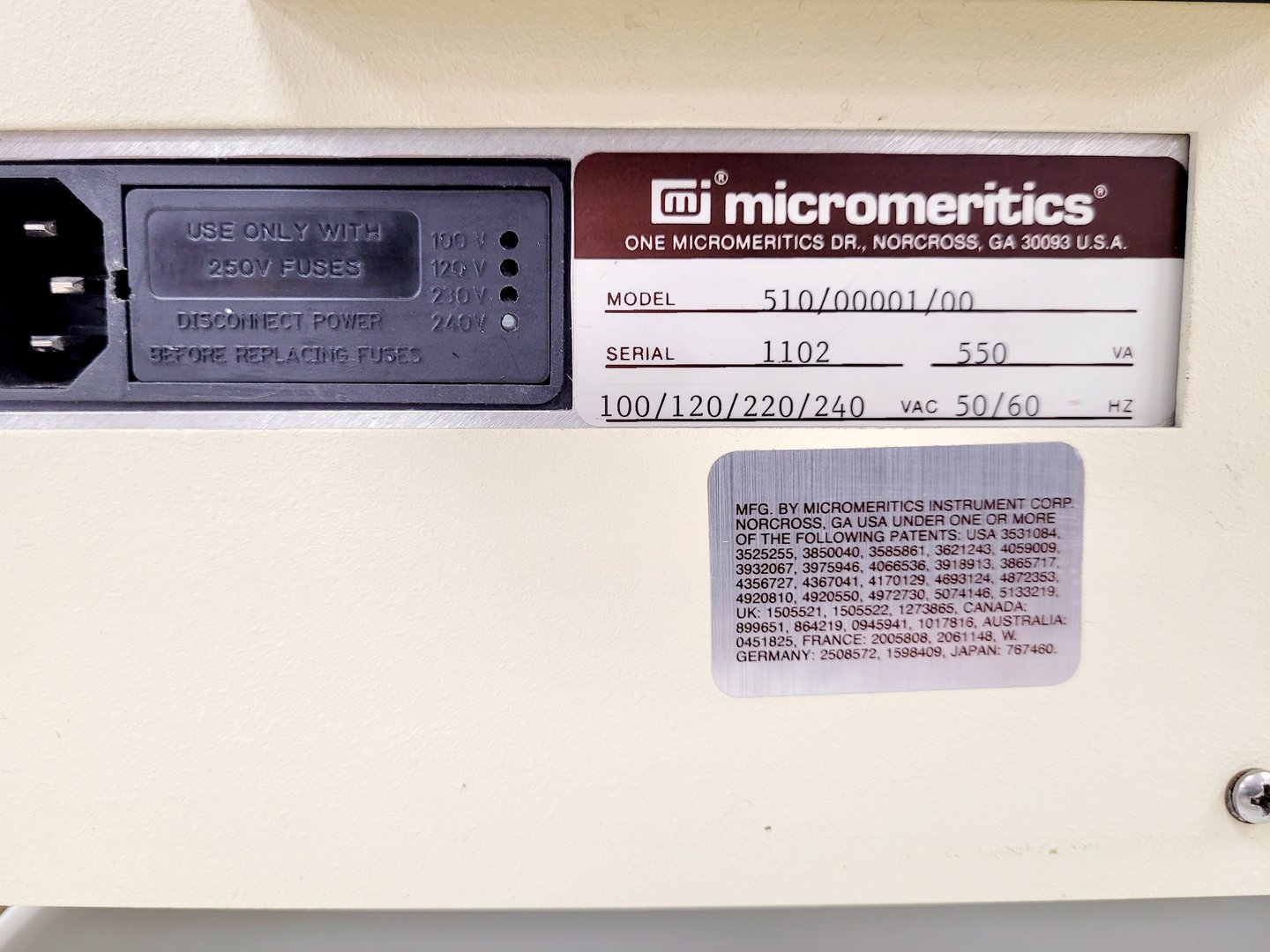 Image of Micromeritics SediGraph 5100 Particle Analysis System & MasterTech 051 Lab