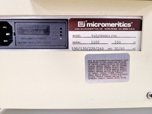 Thumbnail image of Micromeritics SediGraph 5100 Particle Analysis System & MasterTech 051 Lab