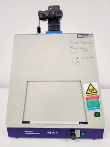 Image of UVP UV/White Transilluminator Imaging System & Camera TMW-20 PN 95-0145-05 Lab