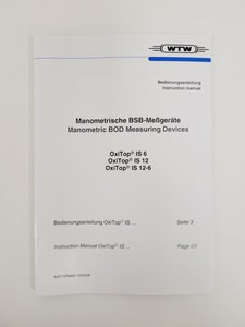 Thumbnail image of WTW OxiTop IS BOD Self-Check Measurement System 12-Place Lab
