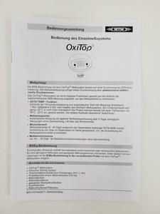 Thumbnail image of WTW OxiTop IS BOD Self-Check Measurement System 12-Place Lab
