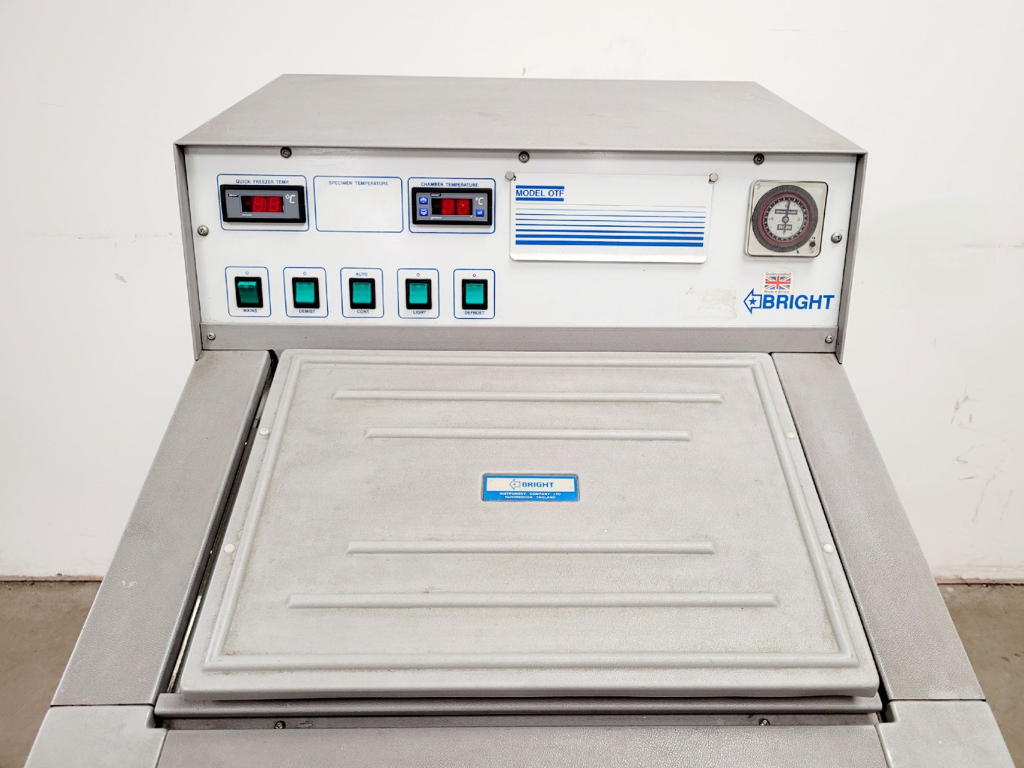 Bright Instruments Bright Refrigerated Cryostat Microtome OTF/AS Lab