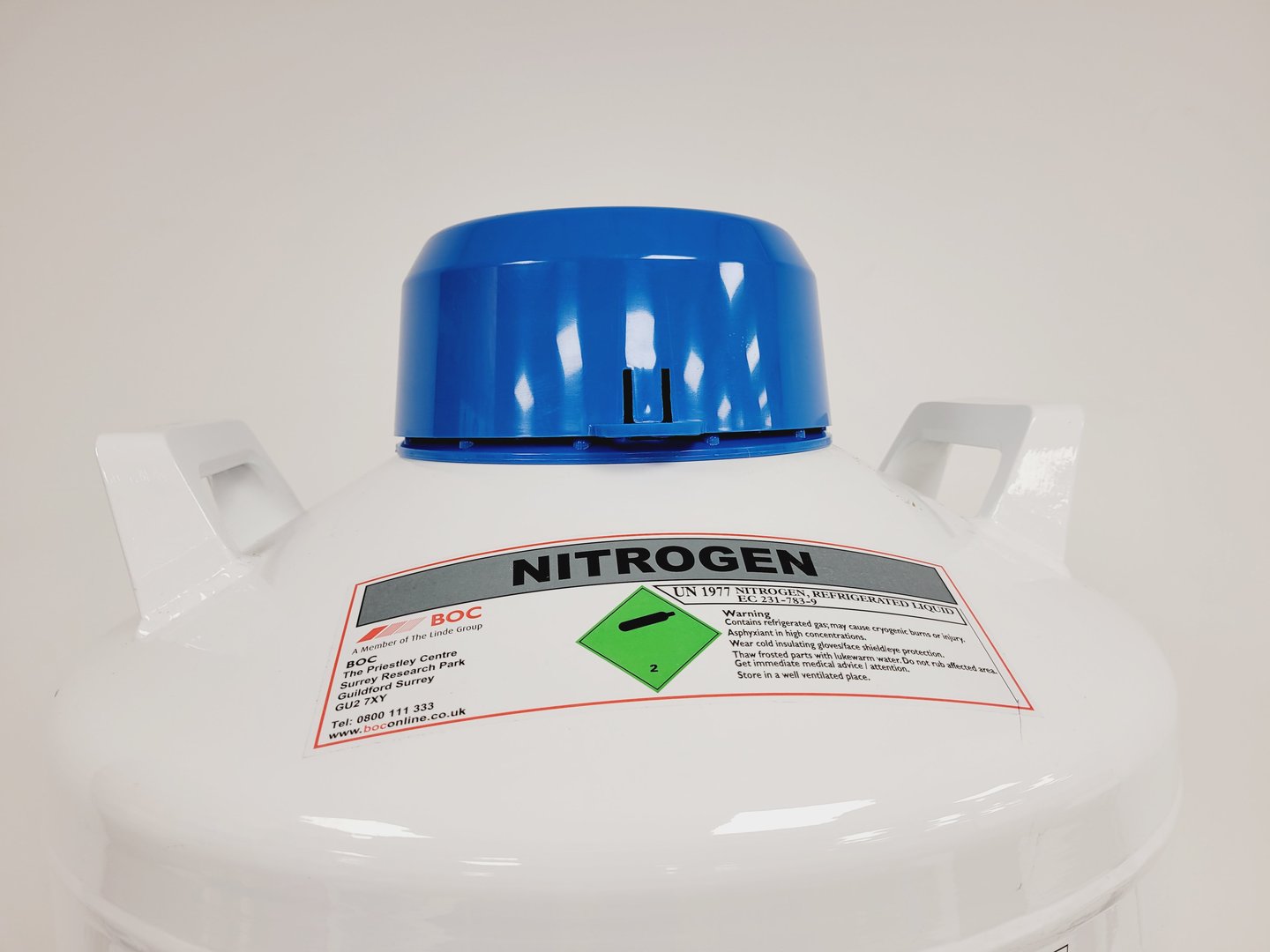 Image of Air Liquide GT35 Liquid Nitrogen Dewar lab