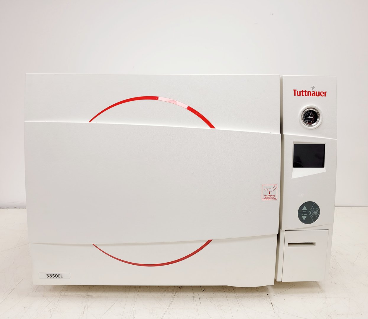 Image of Tuttnauer Benchtop Autoclave Steam Sterilizer 3850EL-D Lab