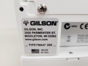 Thumbnail image of Gilson 268 Pipetmax Liquid Handler Automated Pipetting System with Accessories 