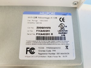 Thumbnail image of Millipore Milli-Q Advantage A10 & Q-POD Water Purification System