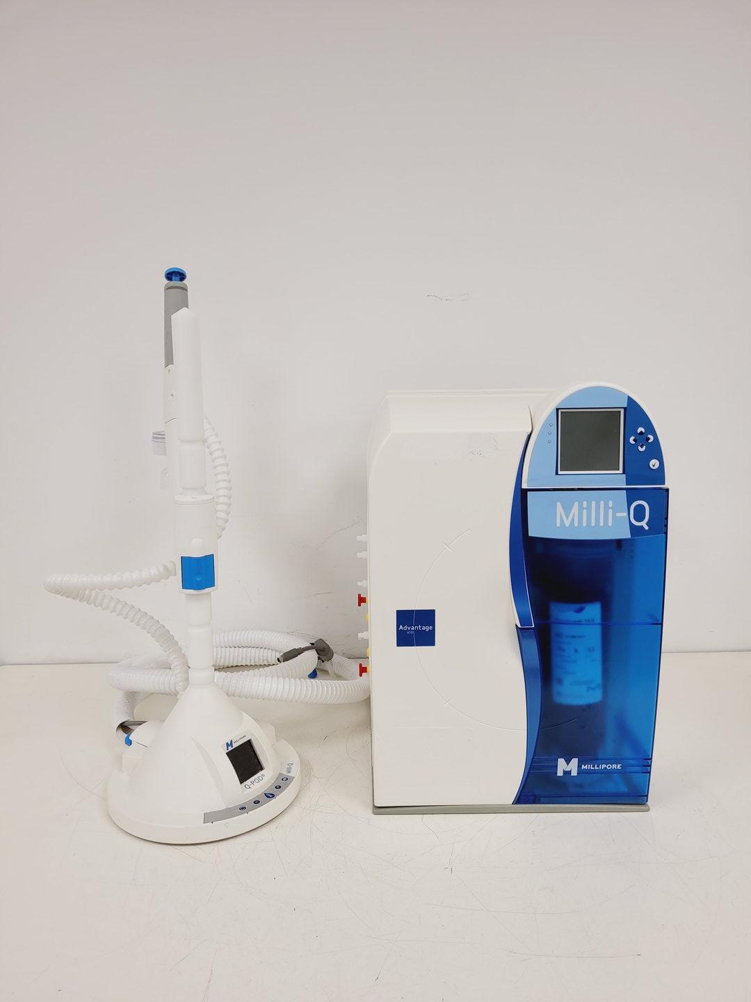Image of Millipore Milli-Q Advantage A10 w/ Q-POD Water Purification System
