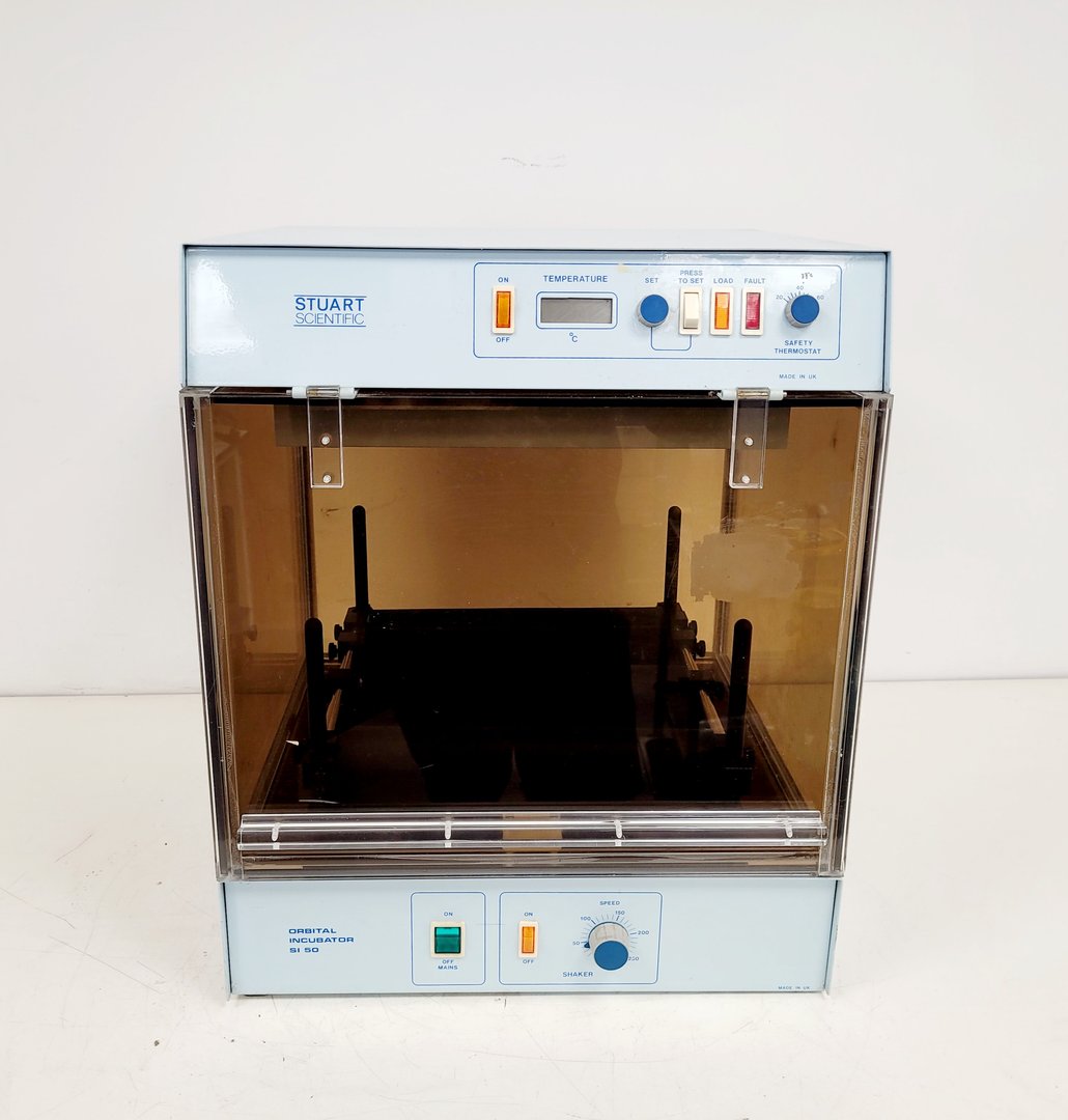 Image of Stuart Scientific Shaking Platform Orbital Incubator SI 50 SI50 Lab