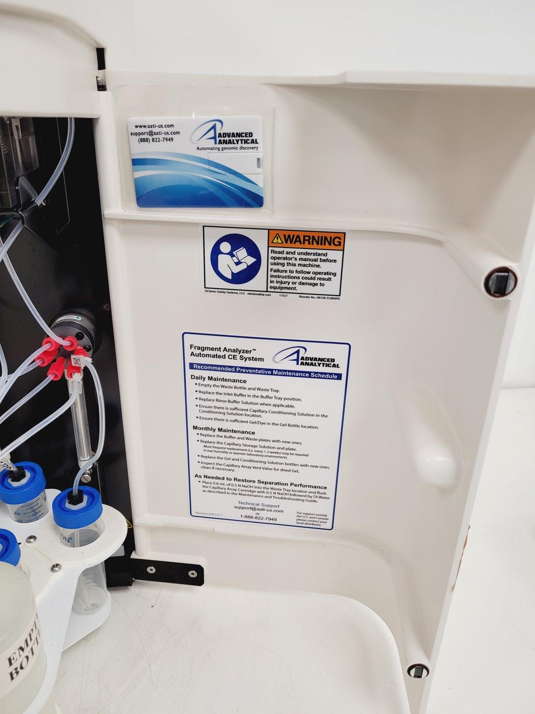 Image of Advanced Analytical Fragment Analyzer Automated CE System Lab