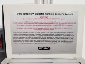 Thumbnail image of Bio-Rad PDS-1000/He Biolistic Particle Delivery System Lab