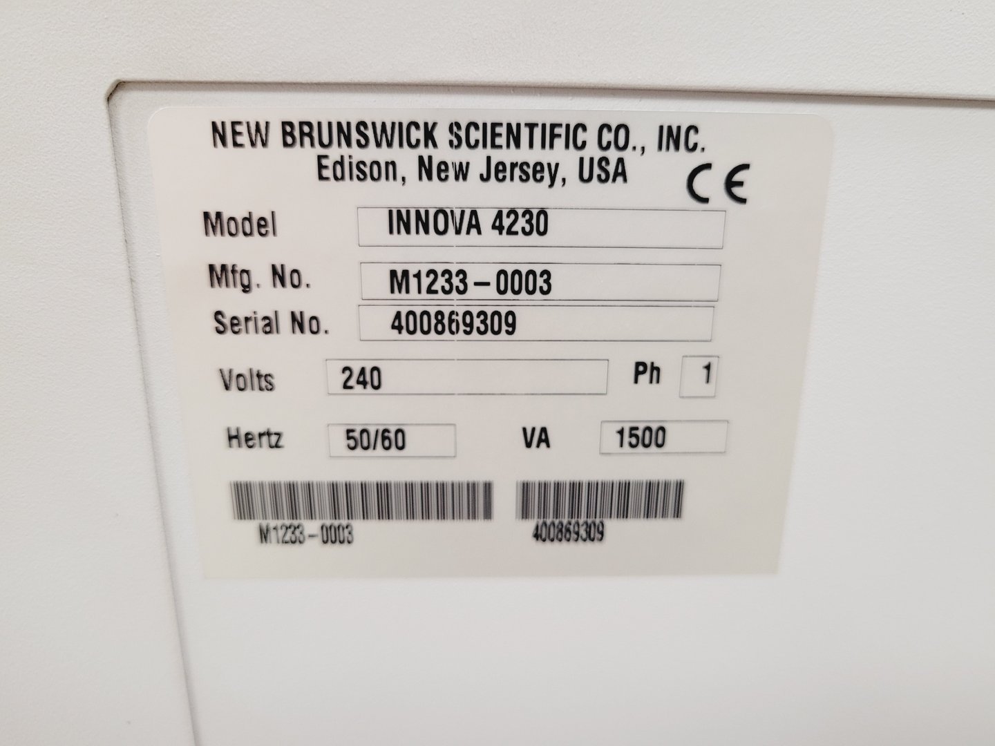 Image of New Brunswick Scientific Innova 4230 Refrigerated Incubator Shaker Spares/Repair