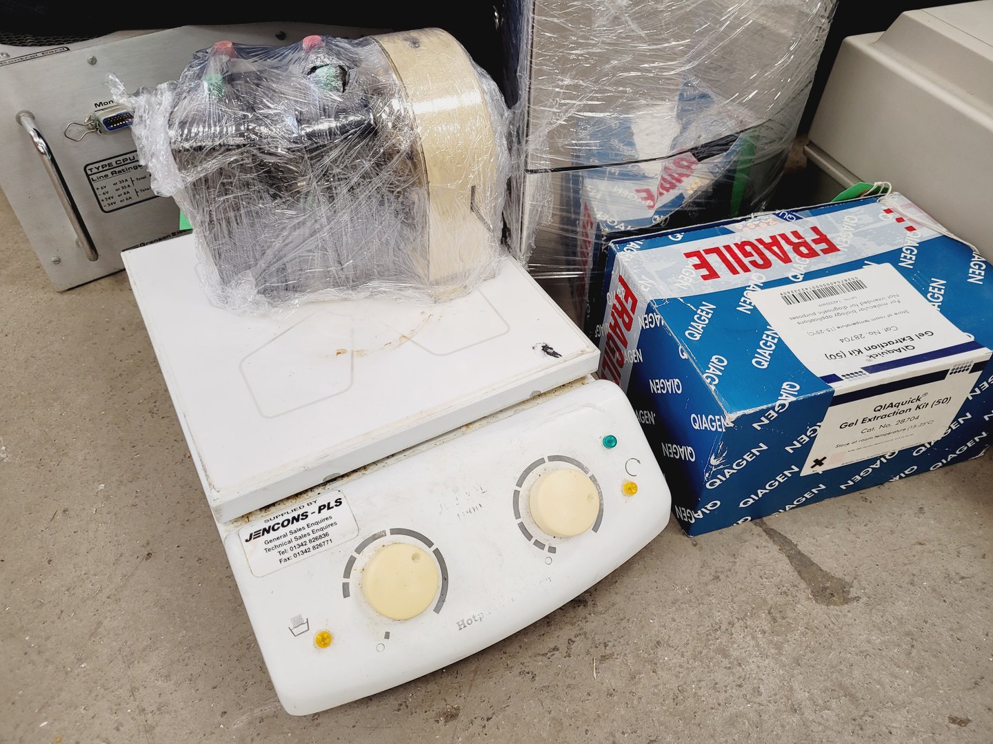 Image of Job Lot of Laboratory Equipment - Mixers, Meters, Pumps Lab