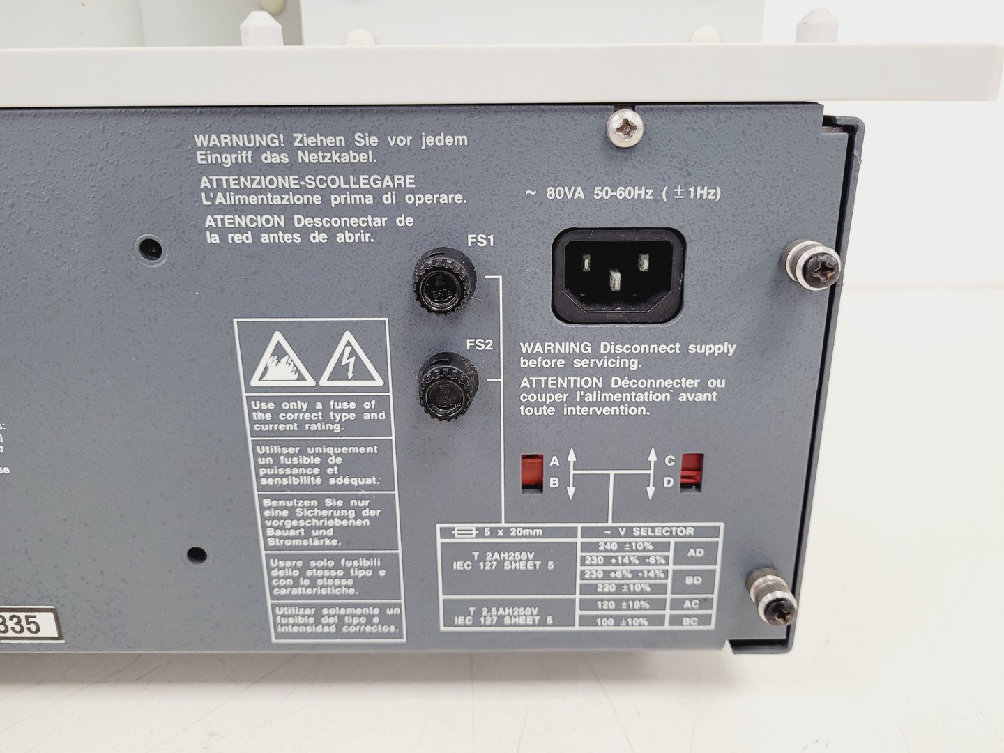 Image of Varian SpectrAA 220FS Atomic Absorption Spectrometer Lab
