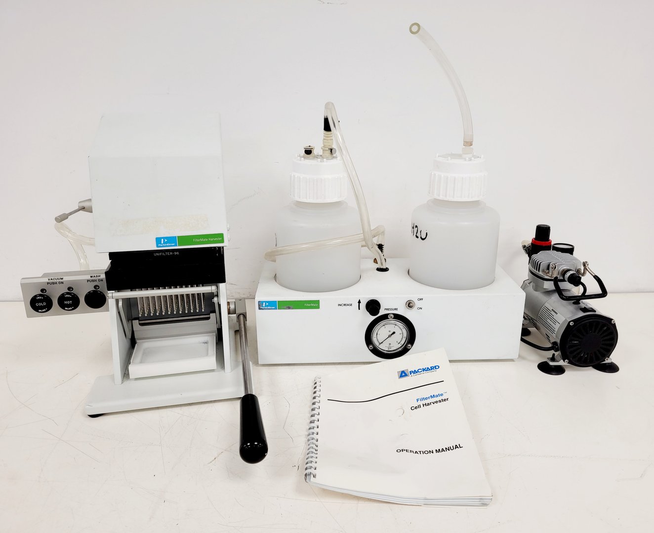 Image of Perkin Elmer FilterMate Harvester Unfilter-96  Model - C961961 with AS18 GS Pump