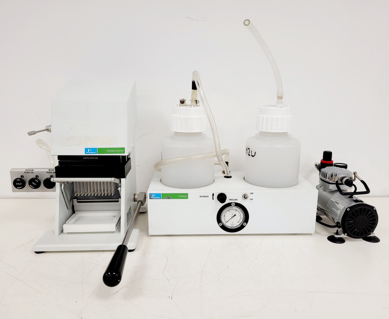 Image of Perkin Elmer FilterMate Harvester Unfilter-96  Model - C961961 with AS18 GS Pump