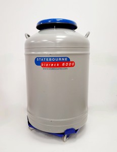 Thumbnail image of Statebourne Cryogenics Biorack 6000 Liquid Nitrogen Tank Dewar
