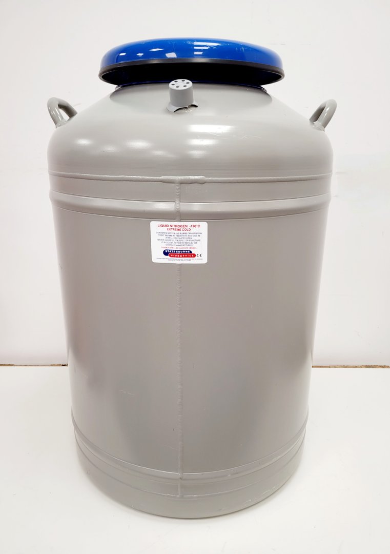 Image of Statebourne Cryogenics Biorack 6000 Liquid Nitrogen Tank Dewar