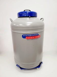 Thumbnail image of Statebourne Cryogenics Biorack 6000 Liquid Nitrogen Tank Dewar