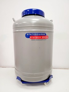 Thumbnail image of Statebourne Cryogenics Biorack 6000 Liquid Nitrogen Tank Dewar