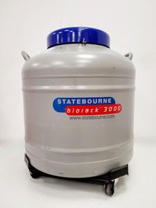 Thumbnail image of Statebourne Cryogenics Biorack 3000 Liquid Nitrogen Dewar Lab