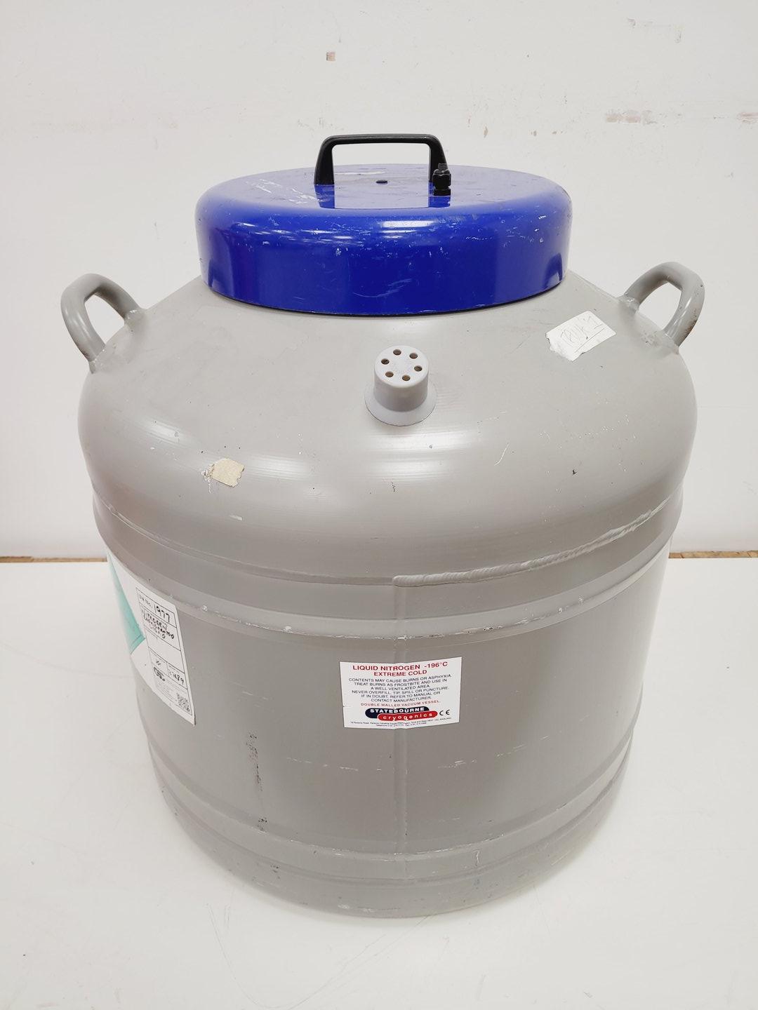 Image of Statebourne Cryogenics Biorack 3000 Liquid Nitrogen Dewar Lab
