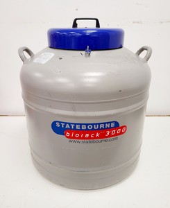 Thumbnail image of Statebourne Cryogenics Biorack 3000 Liquid Nitrogen Dewar Lab