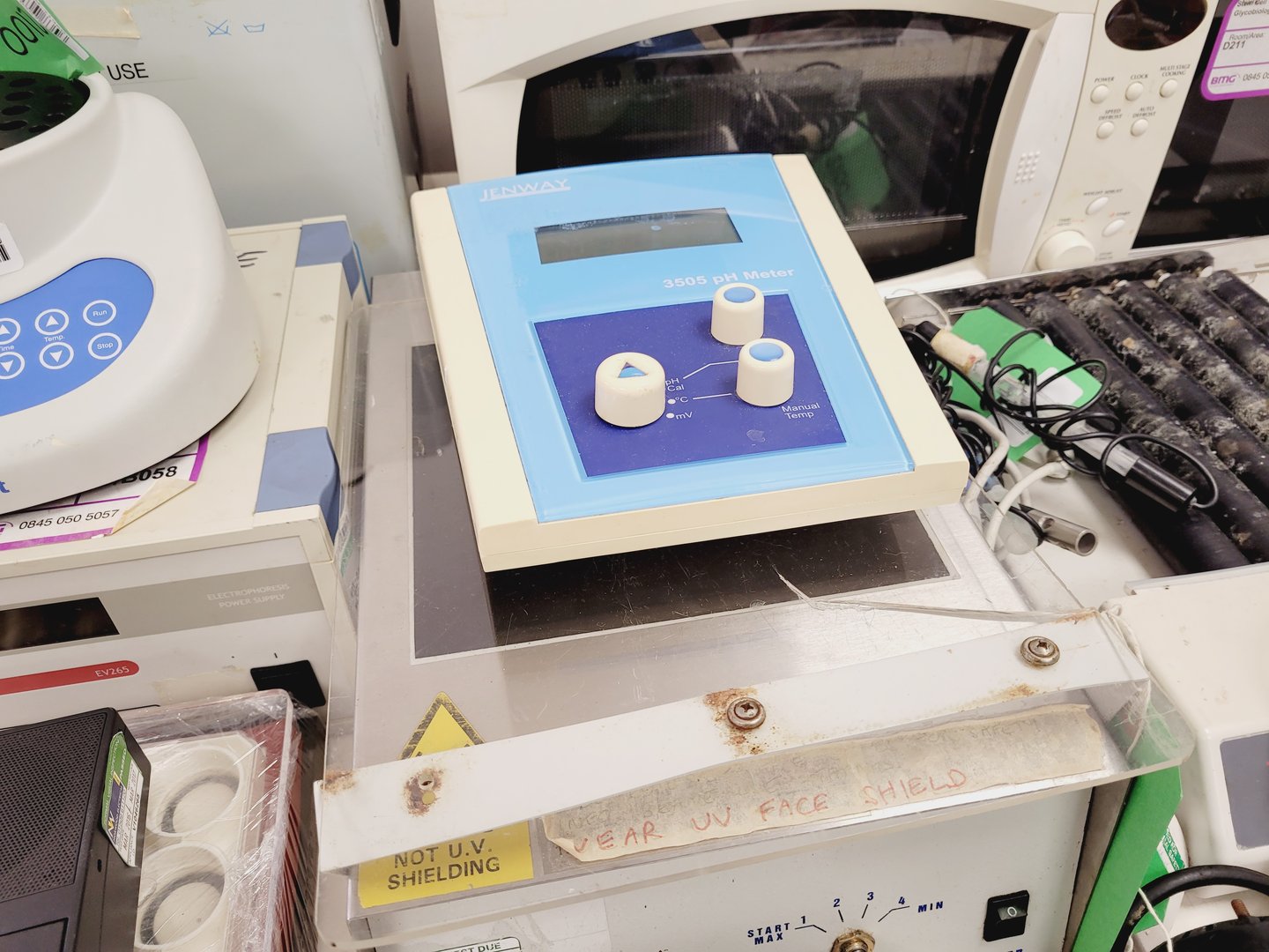 Image of Mixed Job Lot of Laboratory Equipement -Mixers, Stirrers, Centrifuge Lab