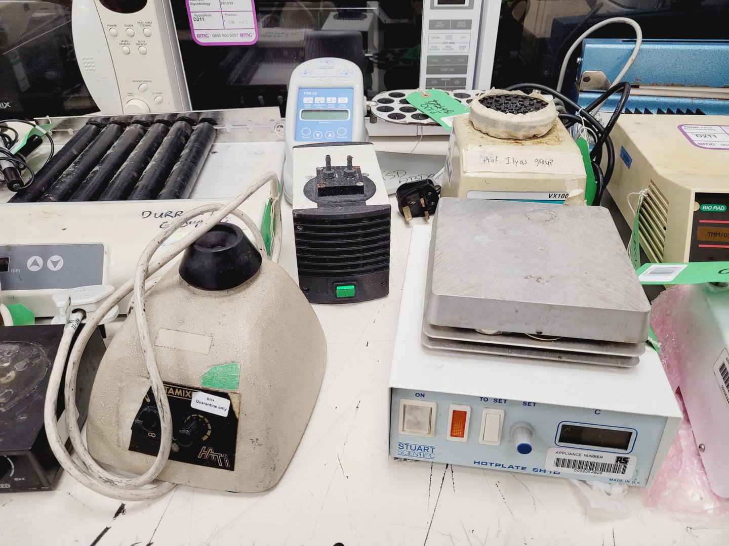 Image of Mixed Job Lot of Laboratory Equipement -Mixers, Stirrers, Centrifuge Lab