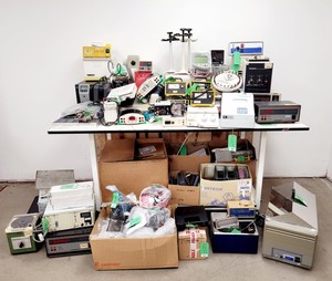 Thumbnail image of Mixed Job Lot of Laboratory & AV Equipment - Water Bath, Stirrer, Lab