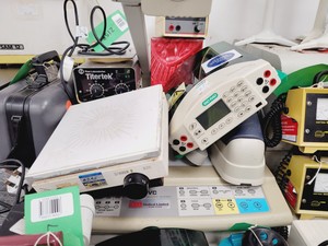 Thumbnail image of Mixed Job Lot of Laboratory & AV Equipment - Water Bath, Stirrer, Lab