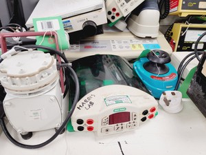 Thumbnail image of Mixed Job Lot of Laboratory & AV Equipment - Water Bath, Stirrer, Lab