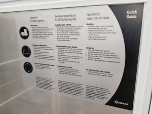 Thumbnail image of Gram Double Door Laboratory Freezer Lab