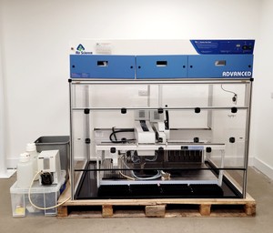 Thumbnail image of Perkin Elmer Janus Automated Workstation with Purair Advanced Ductless Fume Hood